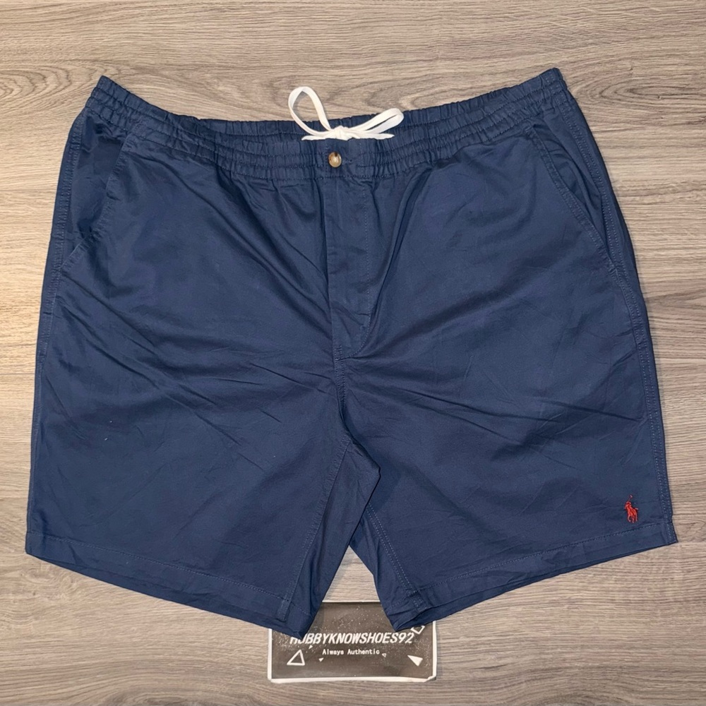 Polo Ralph Lauren Men's Big & Tall Classic Fit Prepster Shorts Navy Blue Sizes
